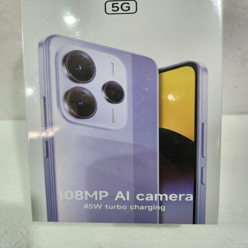 Celular Redmi Note 14 5G Xiaomi 8GB/256GB, Midnight Black