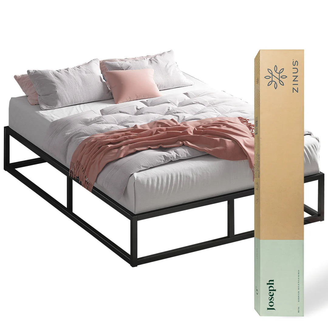 Base de Cama Zinus Joseph 1.5 Plazas Long MBBF Negro