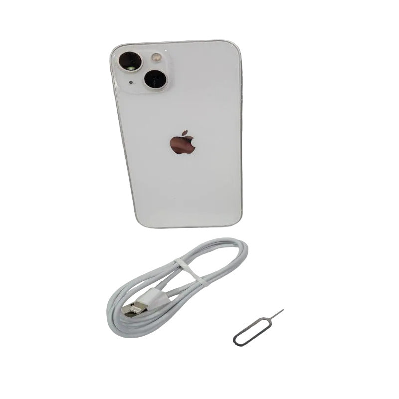 Celular iPhone 13 Apple MLPG3LZ/A 128GB, Blanco (Reacondicionado)