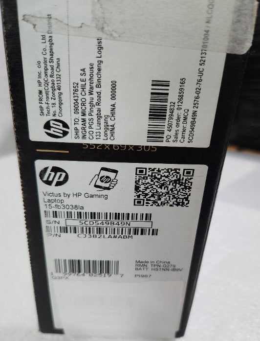 Notebook Gamer HP Victus By 15-FB3038LA 24GB RAM 1TB SSD