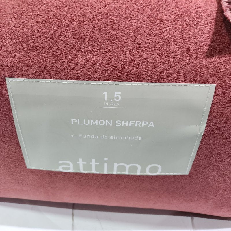 Plumón Attimo Sherpa Burdeo 1.5 Plazas