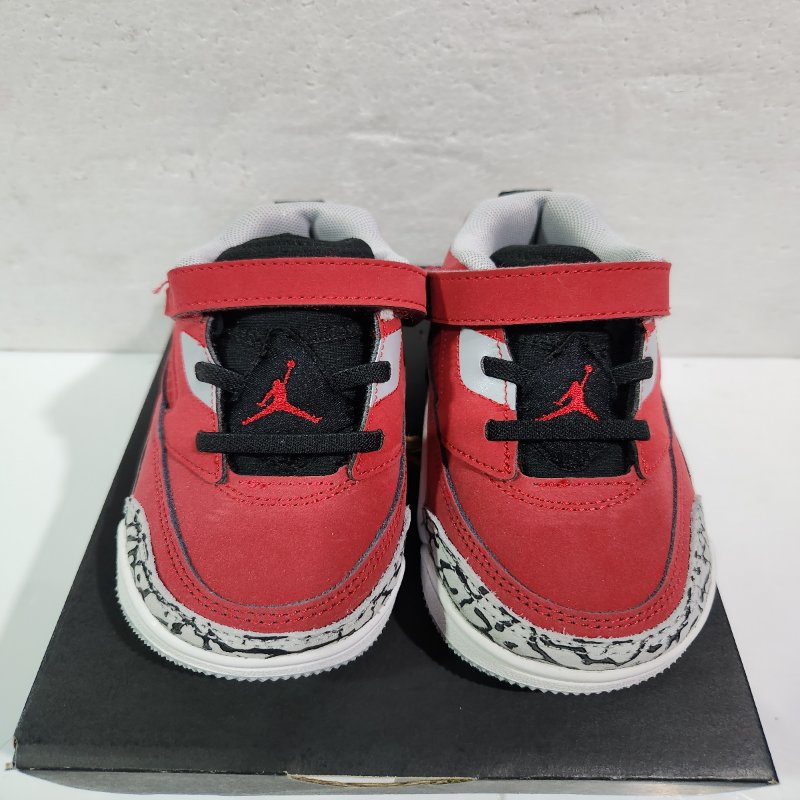 Zapatillas Nike Jordan Spizike Low Gym Red/BLACK WOLF Grey, EUR 26/ CM 15