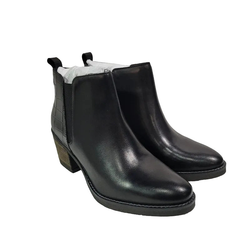 Botín de Cuero Gacel Piera 661092 Negro Talla 39 Femenino