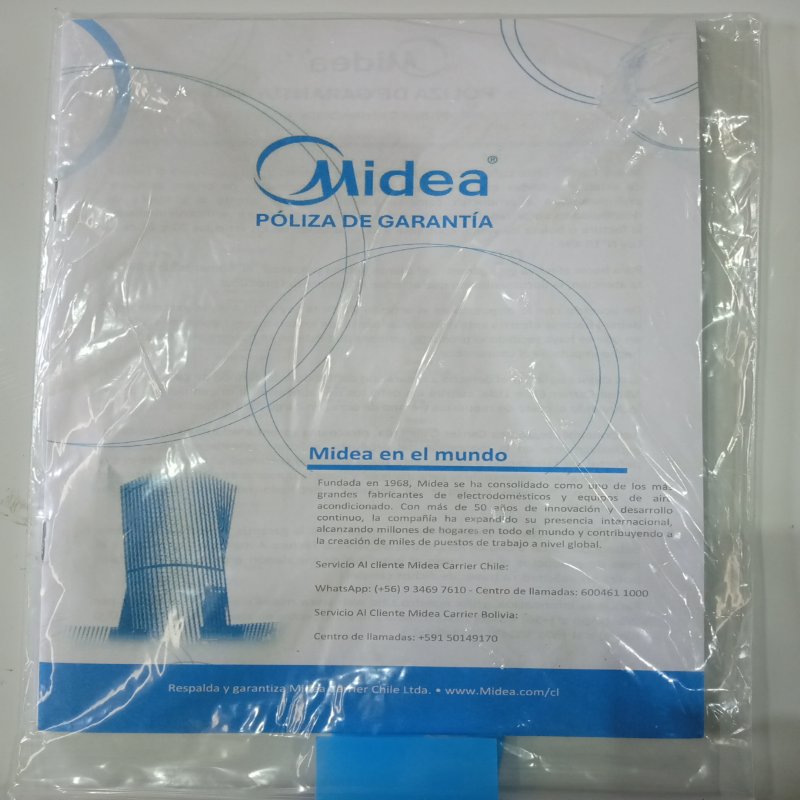 Lavadora Secadora Midea MLSF09 9.5/7 kg Blanca