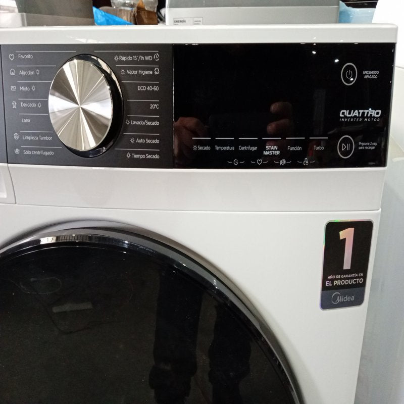 Lavadora Secadora Midea MLSF09 9.5/7 kg Blanca