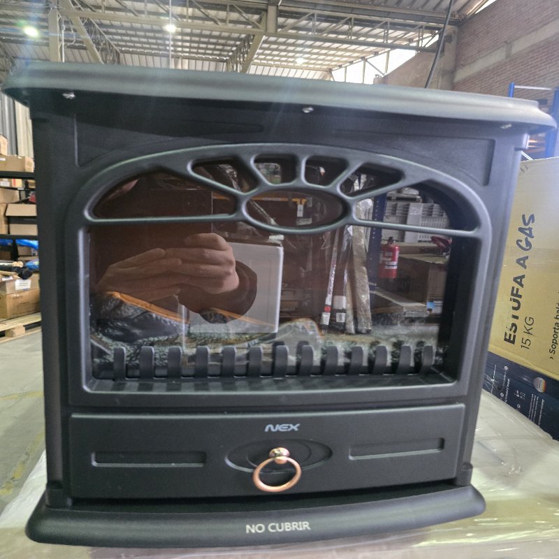 Estufa Estilo Chimenea Nex HFS201 1600 Watts