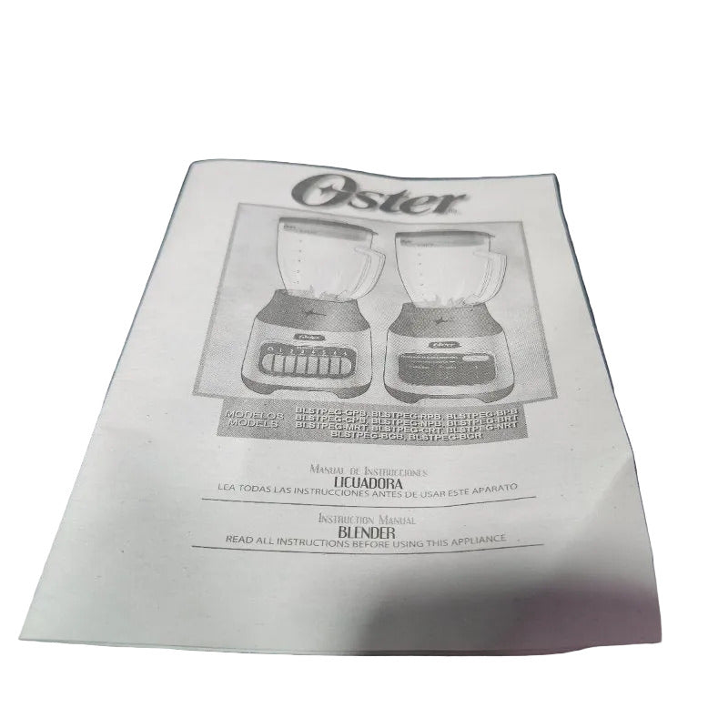 Licuadora Oster BLSTPEG-NRT 1.5 Litros, Negro