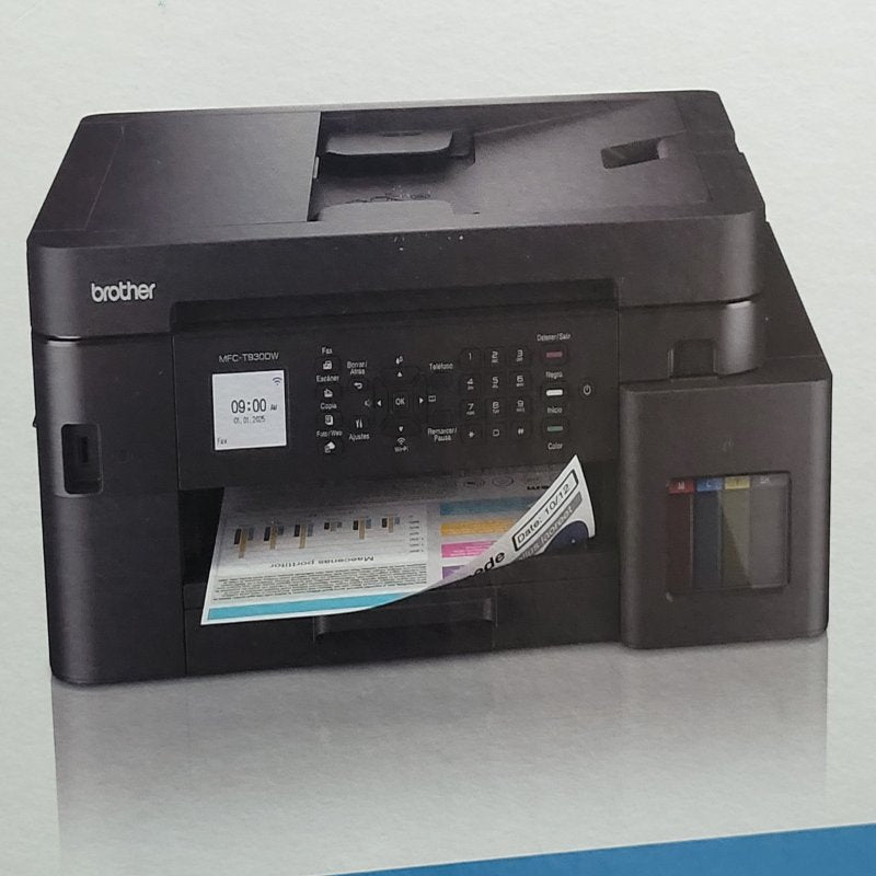 Impresora Multifuncional Brother MFC-T930DW, Negro