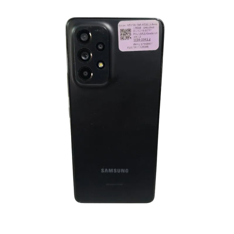 Celular Samsung Galaxy A53 5G – Awesome Black, 128GB / 8GB (Reacondicionado)