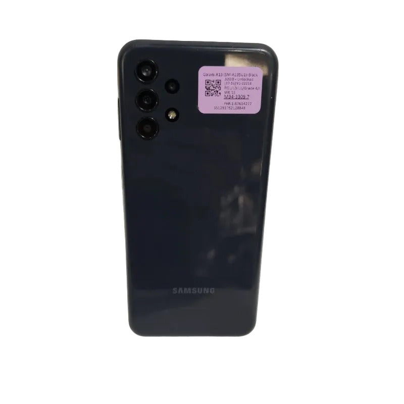 Celular Samsung Galaxy A13 SM-A135U1/DS, 32 GB, Black (Reacondicionado)