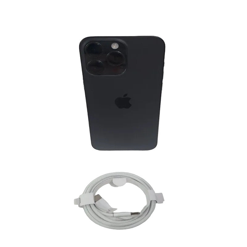 Celular Apple iPhone 15 Pro Max MU6A3LL/A 512GB, Black Titanium (Reacondicionado)