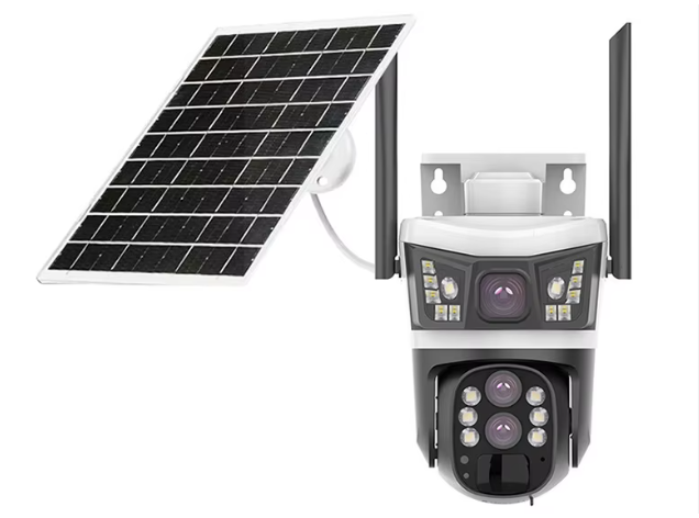 Cámara Smart Solar 10x Genérico V380 Negro/Gris