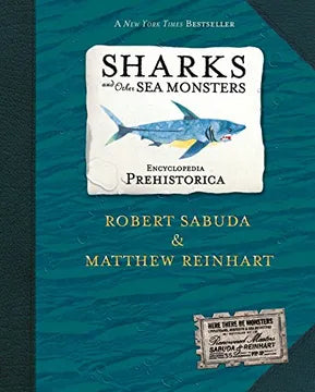 Libro Robert Sabuda Sharks Sea Monsters Encyclopedia Prehistorica