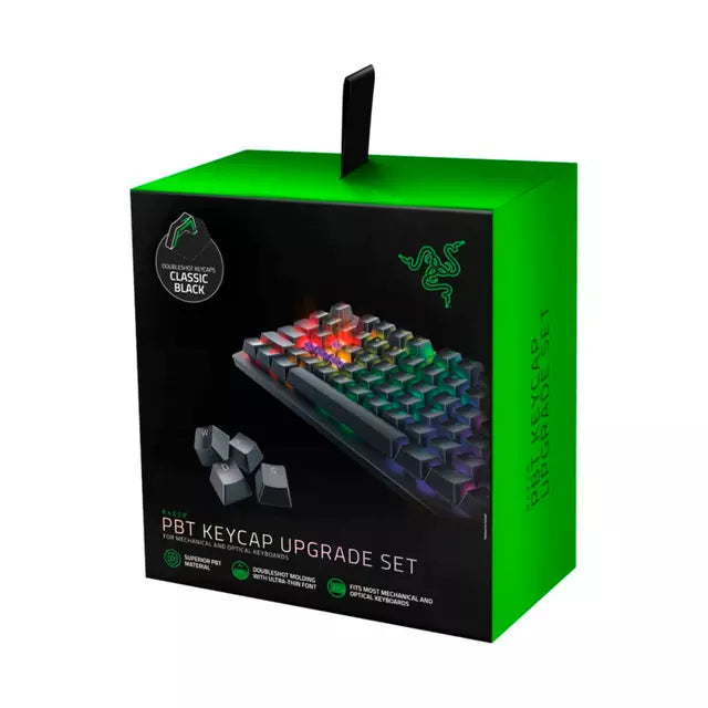 Teclado Pbt Keycaps Upgrade Razer Optical Keyboards Negro