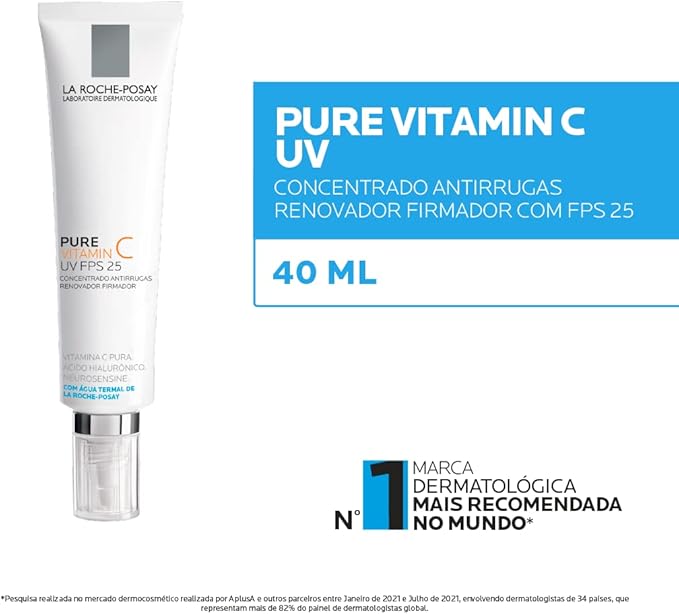 Tratamiento De Relleno La Roche - Posay Arrugas Uvspf 25 Hyalu C 40 Ml Unidad