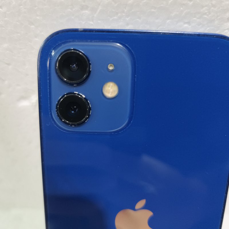Celular Apple iPhone 12 MGEV3LL/A 128GB, Azul Claro (Reacondicionado)