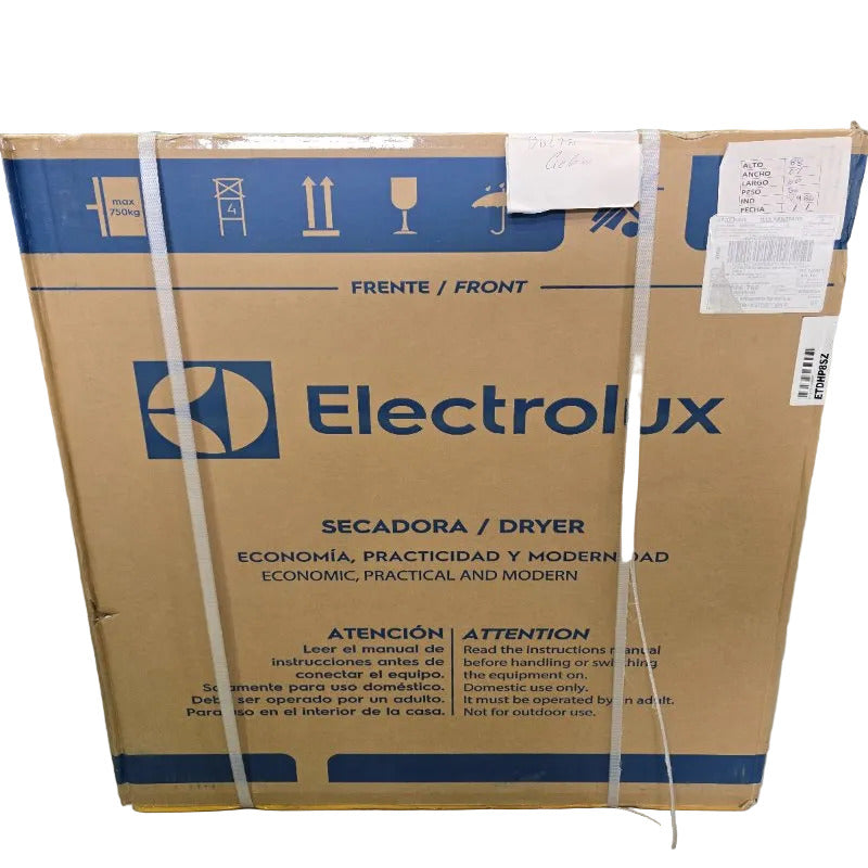 Secadora de Ropa Carga Frontal Electrolux ETDHP8SZ 8 kg, Onix