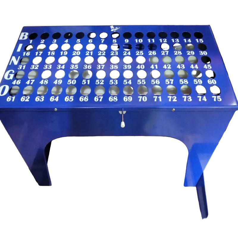 Juego Bingo Deluxe Profesional con Bolas Mr Chips, Morado