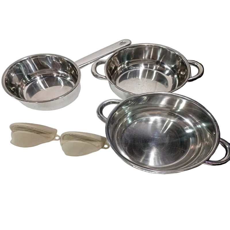 Juego de Batería de Cocina Chef Choice 15 Piezas Inox