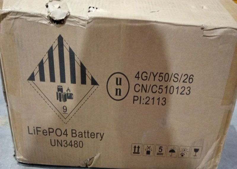 Batería de Litio Bramanic 25.6V 100Ah, Blanco