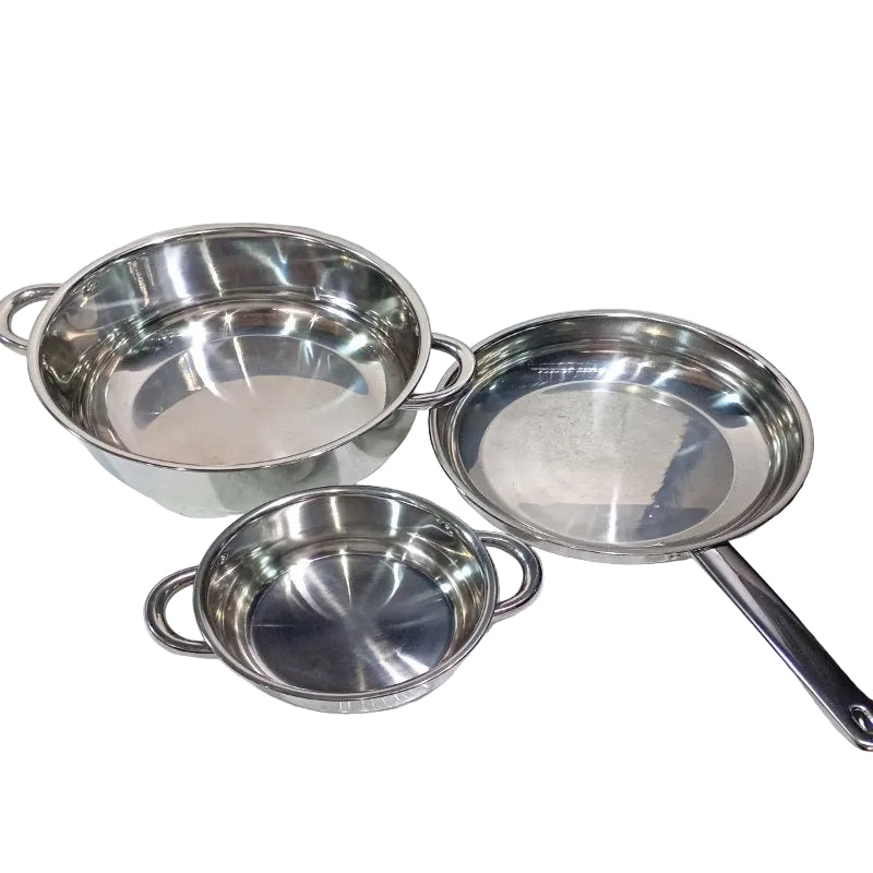 Juego de Batería de Cocina Chef Choice 15 Piezas Inox