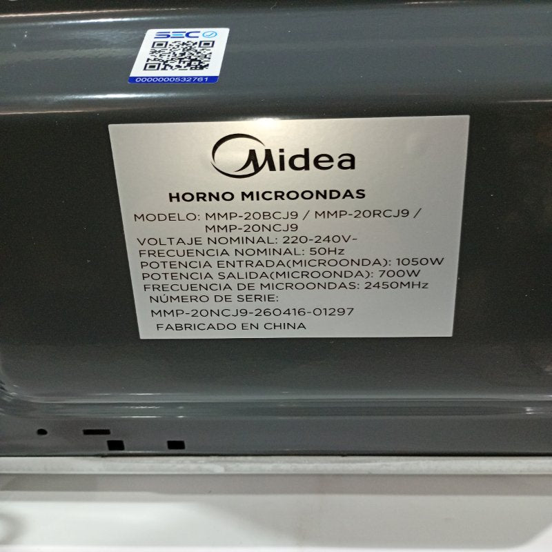 Microondas Midea Easy Wave MMP-20NCJ9 20 Litros