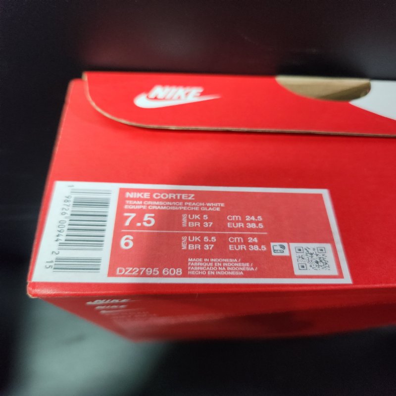 Zapatillas Nike Cortez para Mujer, Talla 38.5 EUR / 24 CM