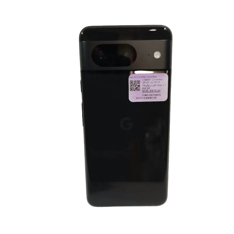 Celular Google Pixel 8 Dual SIM 128GB 8GB RAM, Obsidian (Reacondicionado)