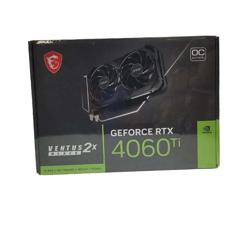 Tarjeta Gráfica MSI GeForce RTX 4060 Ti Ventus 2X 8GB GDDR6