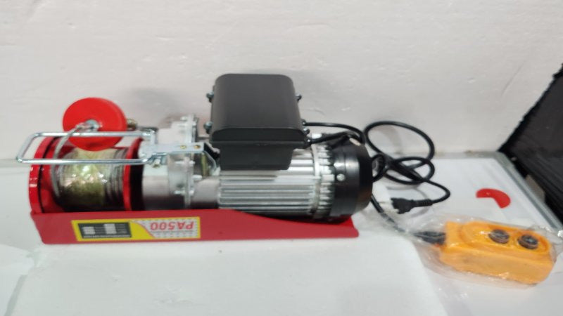 Winche Eléctrico Tecle Harprod PH002 500 kg, Rojo