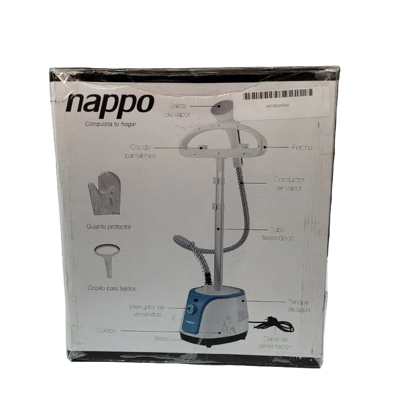 Plancha a Vapor NAPPO NEP-086 1800W, Celeste