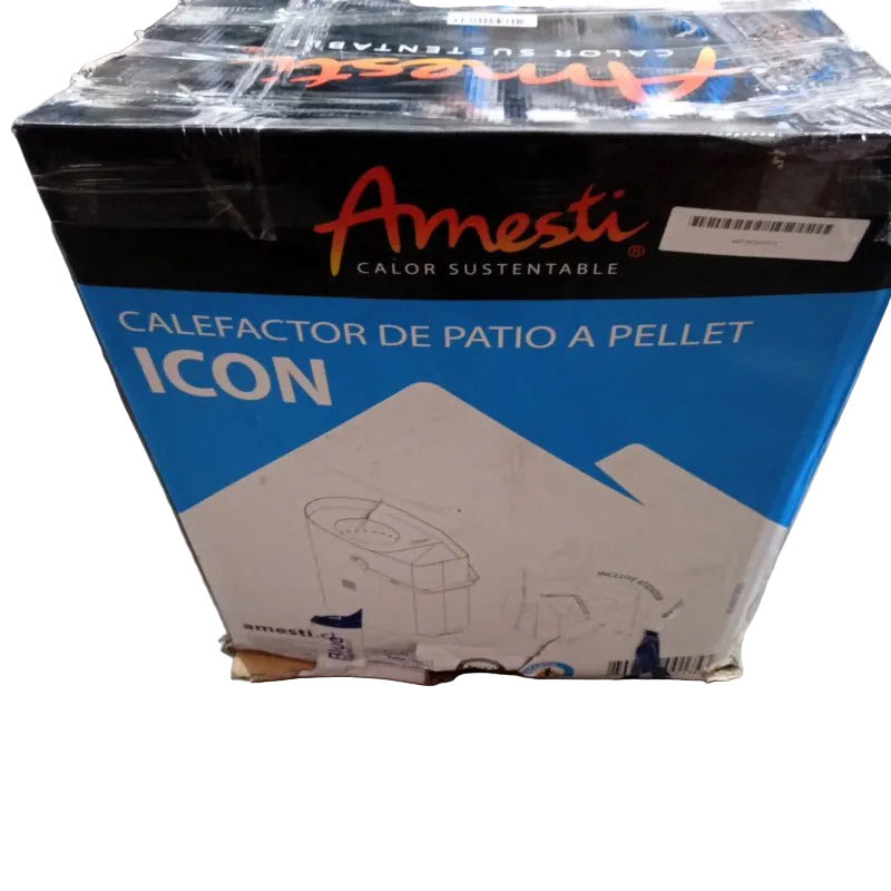 Calefactor de Patio a Pellet ICON Amesti Negro