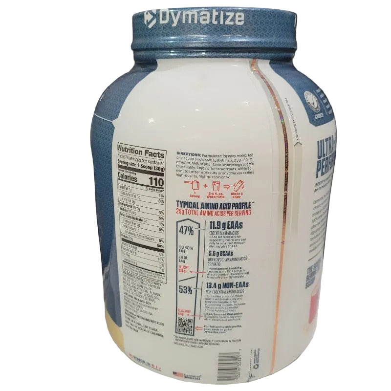 Proteína ISO100 Hydrolyzed Dymatize Gourmet Vanilla 2.3 kg