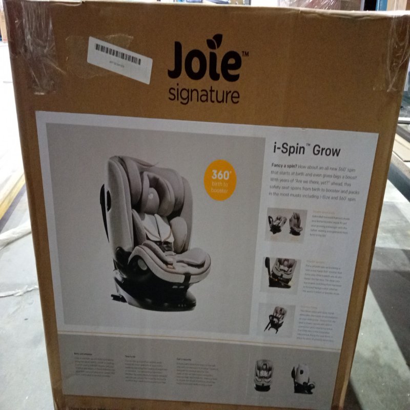 Silla de Auto Bebé Joie I-Spin Grow Eclips Negro