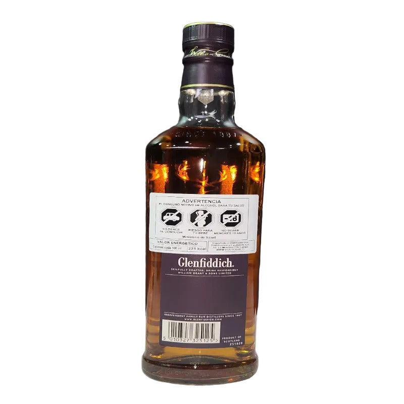 Whisky Single Malt Glenfiddich 15 Años 750ml