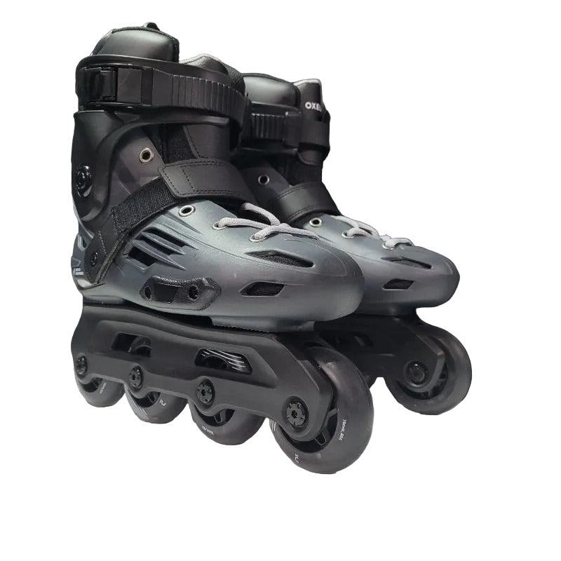 Patines en Línea Adulto Oxelo 8735491/ MF140 Negro 41-42