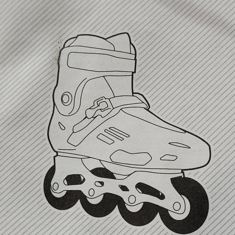 Patines en Línea Adulto Oxelo 8735491/ MF140 Negro 41-42
