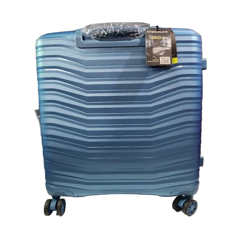 Maleta de Viaje Saxoline Titanium Mediana 66 Litros, Azul