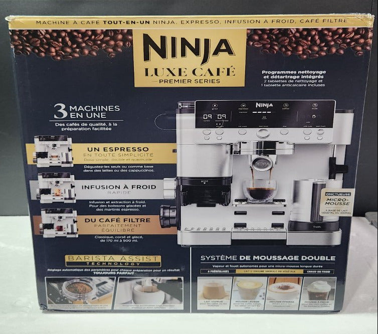 Cafetera Ninja Luxe Café Premier Series 3 en 1 ES601EU
