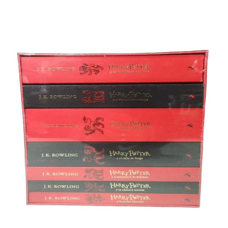 Estuche de Libros Edición Limitada Gryffindor Harry Potter