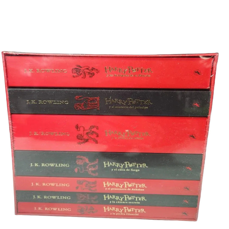 Estuche de Libros Edición Limitada Gryffindor Harry Potter