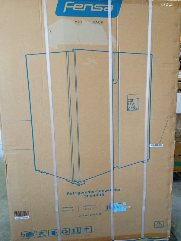 Refrigerador Fensa SFX440B 436 Litros Negro