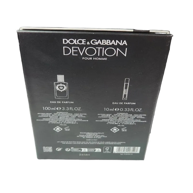 Estuche Perfume Dolce & Gabbana Devotion Hombre 100 ml + 10 ml