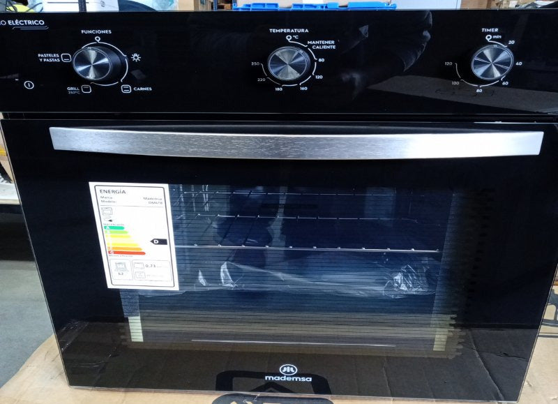 Horno Eléctrico Empotrable Mademsa OM6TB 52 Litros