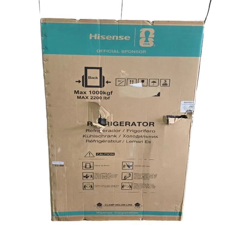Refrigerador Hisense RS3P558NECF Inox 531 Litros