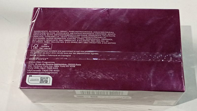 Perfume Calvin Klein Euphoria Eau de Parfum 100ml Femenino