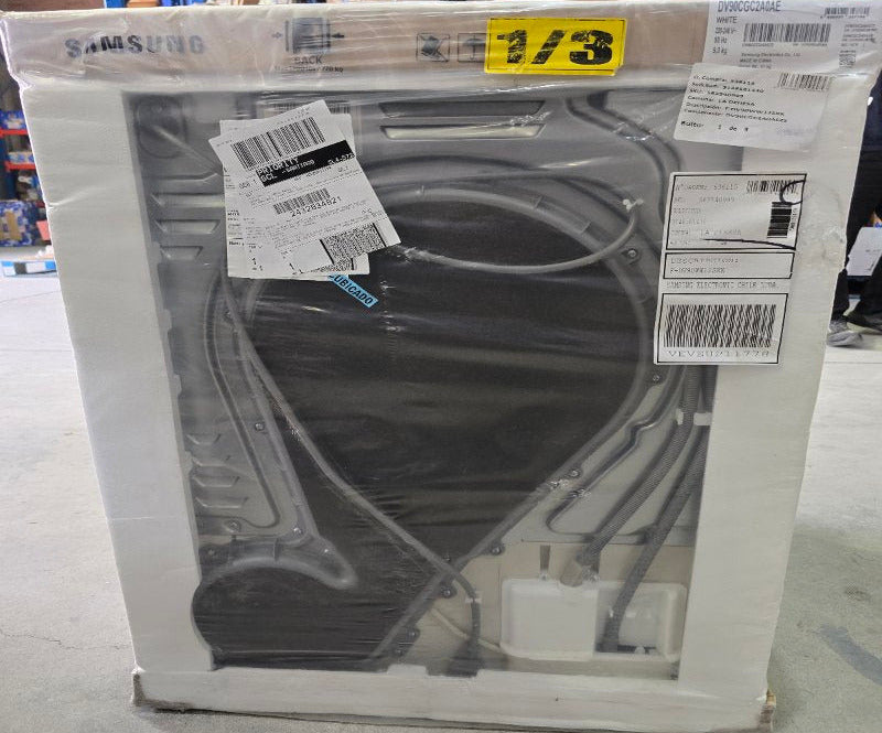 Secadora Carga Frontal Samsung DV90CG2A0AE 9 kg, Blanco