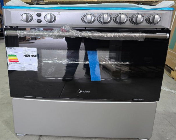 Cocina a Gas 5 Platos Midea MFO-MG30ACQSL, Silver