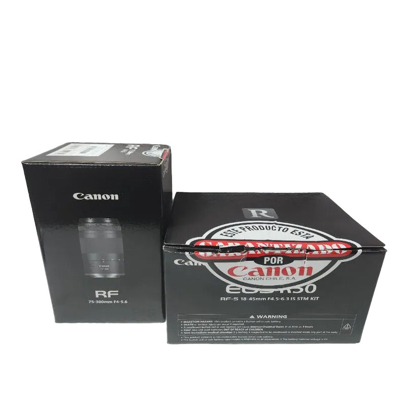 Kit Cámara Canon R50 con 2 Lentes y SD 32GB