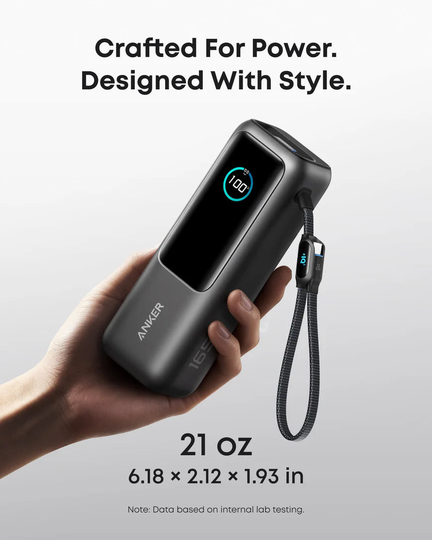 Cargador Portátil Powerbank Anker A1695 25000mAh 100W